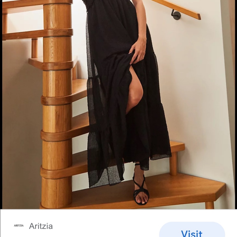 Black swing dress